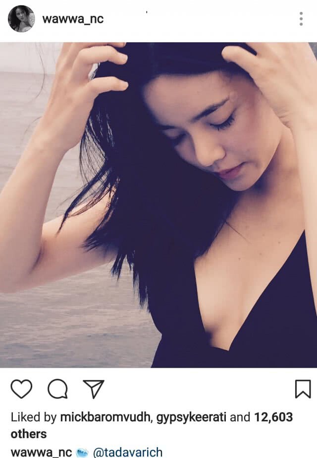 "วาววา" โชว์ทีเด็ด...
 อวดเนินอกกลางทะเล