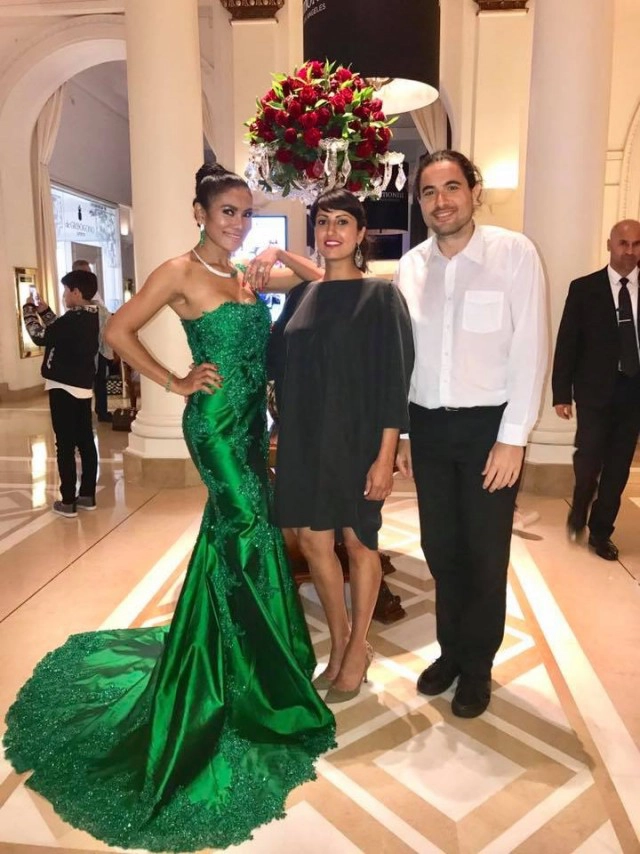 รวมภาพสวยๆ ของดาราสาวผิวเข้ม อ้อม สุกัญญา โปรจัก" เจิดจรัส บนพรมแดง ณ เมืองคานส์