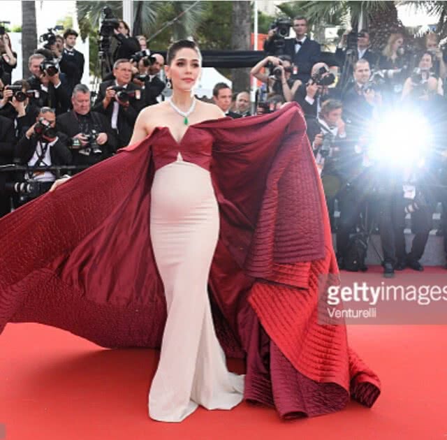 "ชมพู่" จัดเต็มวันสุดท้าย! ปิดฉากพรมแดงเมืองคานส์ ในลุค Flawless Finale