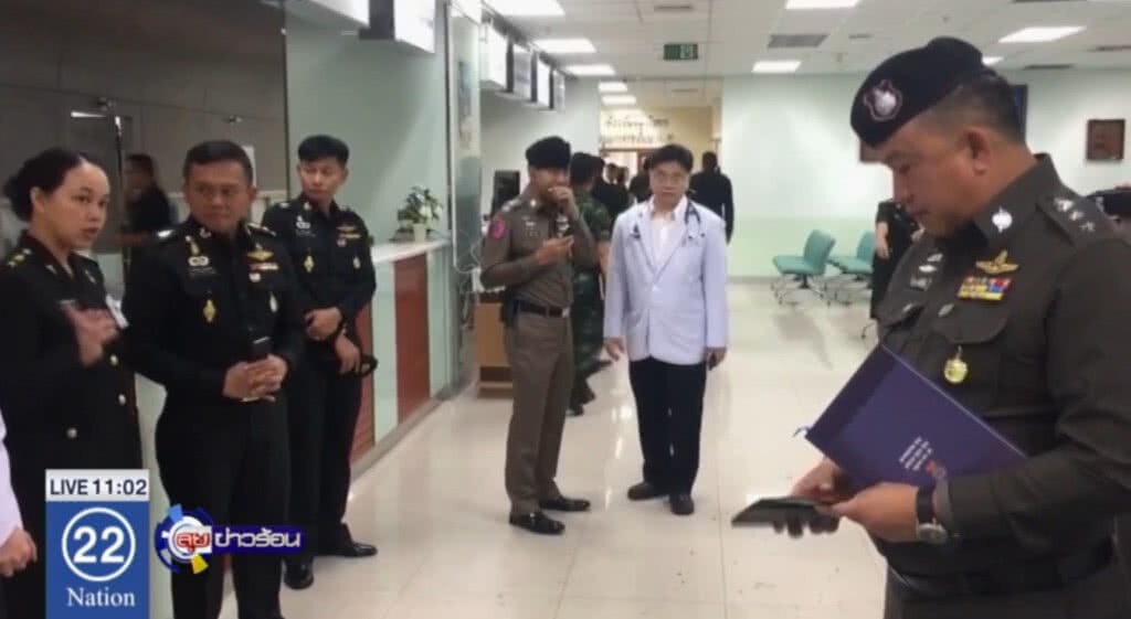 ผบ.สส.รอยืนยัน หลังมีชื่อ "โกตี๋" เอี่ยวระเบิด รพ.พระมงกุฎฯ ผบ.สส.รอยืนยัน หลังมีชื่อ "โกตี๋" เอี่ยวระเบิด รพ.พระมงกุฎฯ