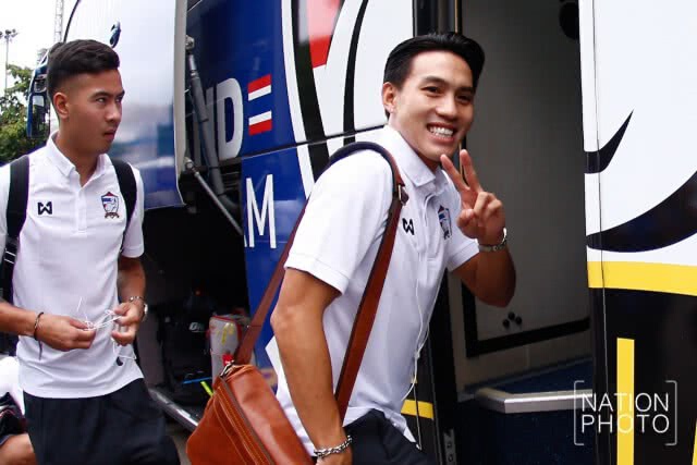 แข้งทีมชาติไทยรายงานตัว