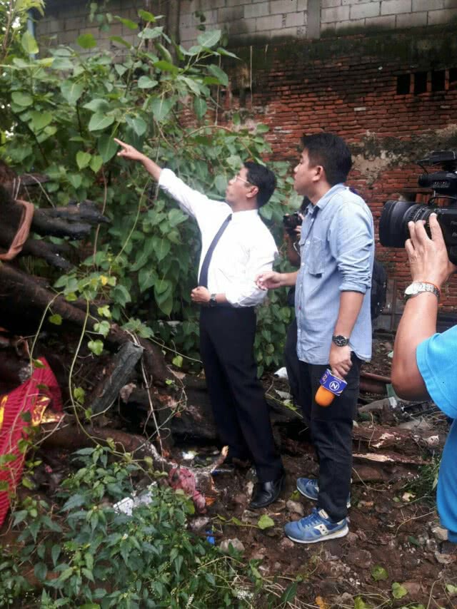 ภาสพล ขุดค้นข่าว พายุพัดต้นโพธิ์ยักษ์ล้มทับบ้าน แรงงานหญิงกัมพูชาดับ 1 ราย
