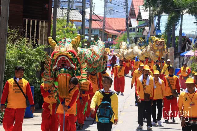 งานประเพณีแห่เจ้าพ่อหลักเมืองสมุทรสาคร