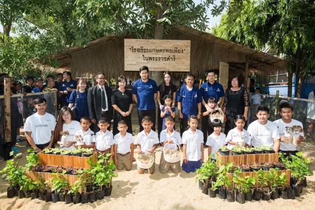 โครงการตามรอยพ่อหลวง "100 โรงเรียนเกษตรพอเพียง" ของค่ายบุญรอดฯ คว้ารางวัลชนะเลิศระดับเอเชีย