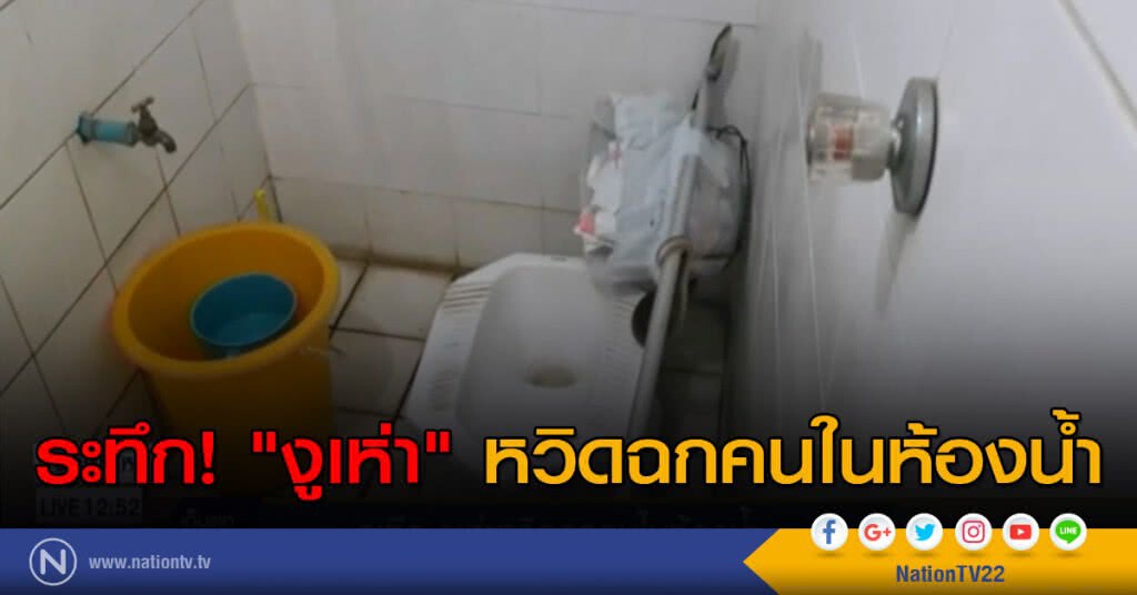 ระทึก! "งูเห่า" หวิดฉกคนในห้องน้ำ ระทึก! "งูเห่า" หวิดฉกคนในห้องน้ำ