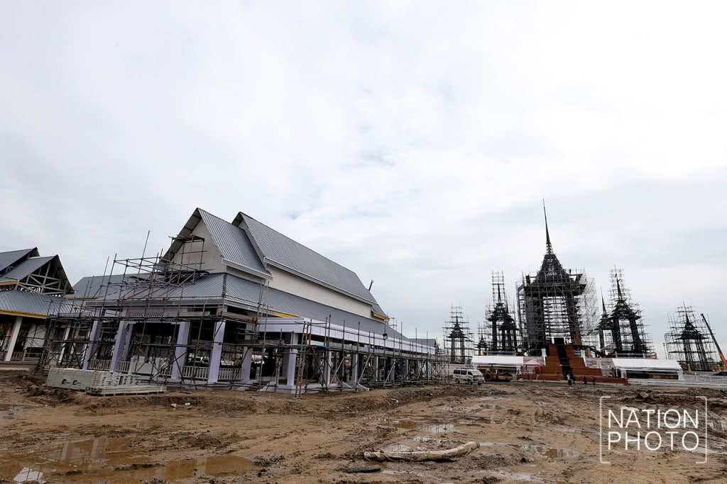 ภาพรวมพระเมรุมาศ คืบหน้าแล้วเสร็จกว่า 52% ภาพรวมพระเมรุมาศ คืบหน้าแล้วเสร็จกว่า 52%