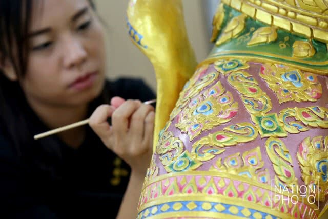 ภาพรวมพระเมรุมาศ คืบหน้าแล้วเสร็จกว่า 52%