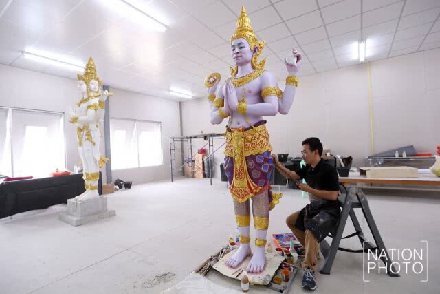 ภาพรวมพระเมรุมาศ คืบหน้าแล้วเสร็จกว่า 52%