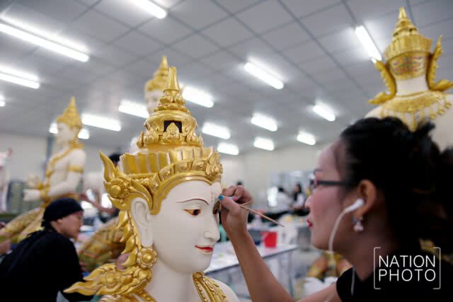 ภาพรวมพระเมรุมาศ คืบหน้าแล้วเสร็จกว่า 52%