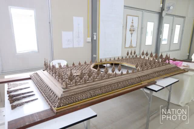 ภาพรวมพระเมรุมาศ คืบหน้าแล้วเสร็จกว่า 52%