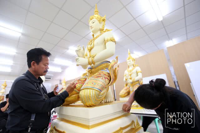 ภาพรวมพระเมรุมาศ คืบหน้าแล้วเสร็จกว่า 52%