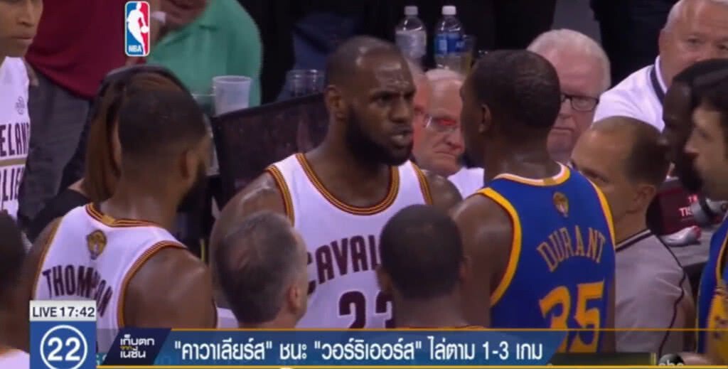 "คาวาเลียร์ส" ชนะ "วอร์ริเออร์ส" ไล่ตาม 1-3 เกม "คาวาเลียร์ส" ชนะ "วอร์ริเออร์ส" ไล่ตาม 1-3 เกม
