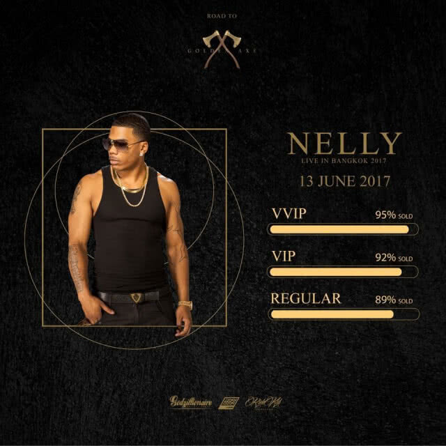 "NELLY" ถึงไทยแล้วเตรียมจัดเต็ม! ขึ้น คอนเสิร์ต วันที่ 13 มิถุนายน นี้