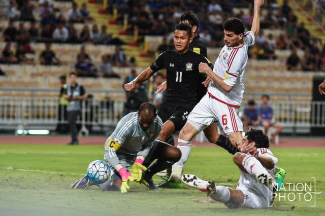 ช้างศึก โดน ยูเออี ไล่เจ๊าทดเจ็บ 1-1
ฟุตบอลโลกรอบคัดเลือก รอบ 3
