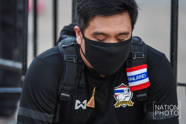 ภาพชุด แฟนบอลช้างศึกไทย ก่อนเริ่มเกมการแข่งขันฟุตบอลโลกรอบคัดเลือก โซนเอเชีย