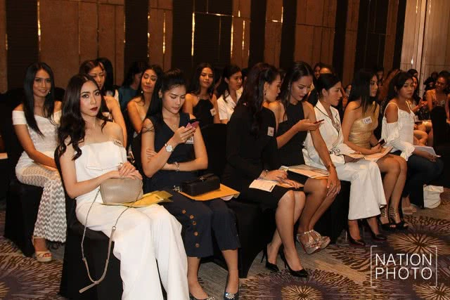 บรรยากาศการรับสมัคร Miss Universe Thailand 2017