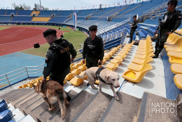 ตรวจเข้ม! สนามติณสูลานนท์ ก่อนเปิดกีฬาแห่งชาติเย็นนี้