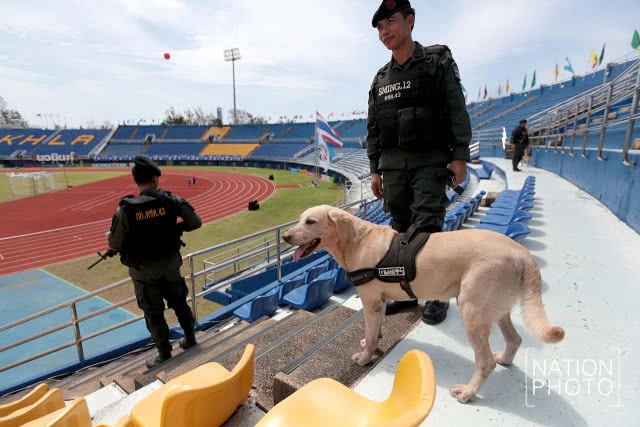 ตรวจเข้ม! สนามติณสูลานนท์ ก่อนเปิดกีฬาแห่งชาติเย็นนี้