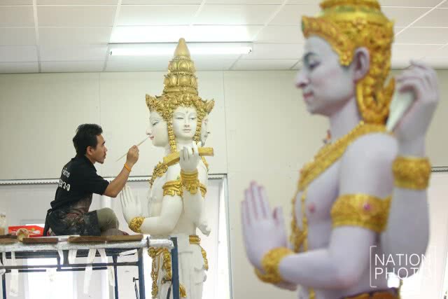 ภาพรวมพระเมรุมาศคืบหน้าแล้วเสร็จกว่า 52 %