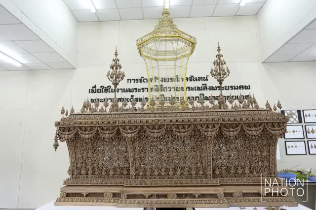 ภาพรวมพระเมรุมาศคืบหน้าแล้วเสร็จกว่า 52 %