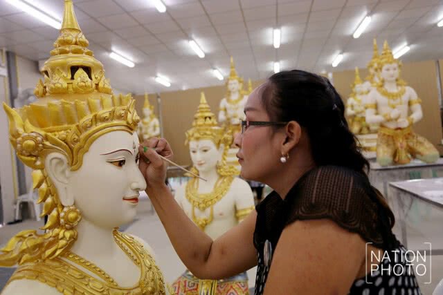 ภาพรวมพระเมรุมาศคืบหน้าแล้วเสร็จกว่า 52 %
