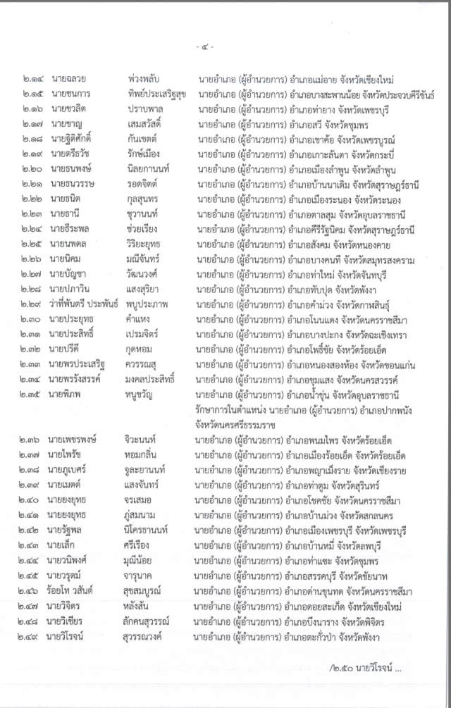 จับตาโยกใหญ่ในมหาดไทย
1 ปลัด, 17 ผู้ว่า, 22 รองผู้ว่าฯ, 71 นายอำเภอ