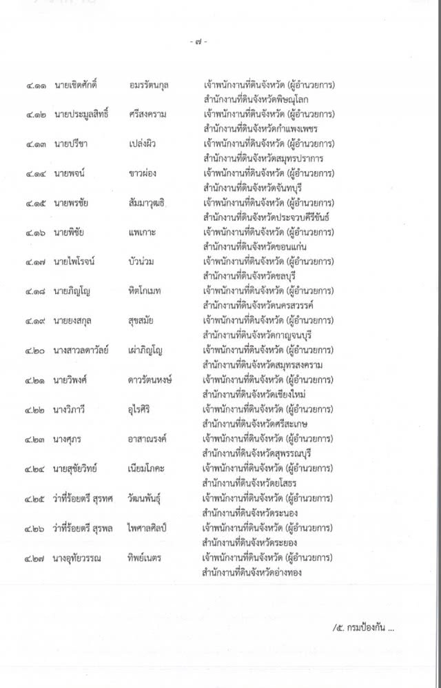 จับตาโยกใหญ่ในมหาดไทย
1 ปลัด, 17 ผู้ว่า, 22 รองผู้ว่าฯ, 71 นายอำเภอ