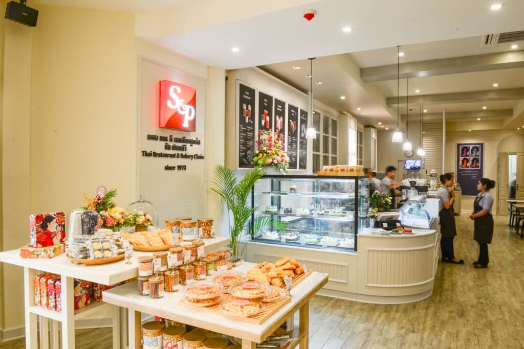 ร้านเอส แอนด์ พี ไทยเรสเตอรองต์ แอนด์ เบเกอรี่ เปิดสาขาใหม่ ณ กรุงกัมพูชา สาขาสมเด็จปาน อเวนิว