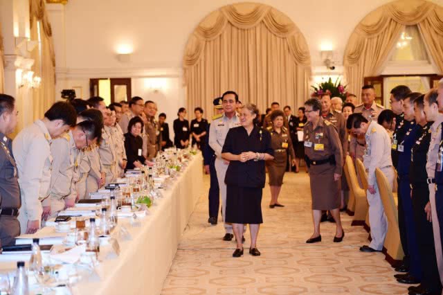 สมเด็จพระเทพฯ เสด็จฯประชุมคณะกรรมการอำนวยการจัดงานพระราชพิธีถวายพระเพลิงพระบรมศพฯ