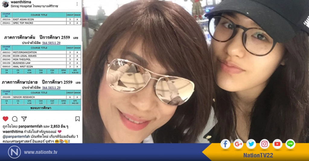 โพสต์สุดท้ายของ "แหวน ฐิติมา" "ของขวัญที่ดีที่สุด"จากลูกสาว