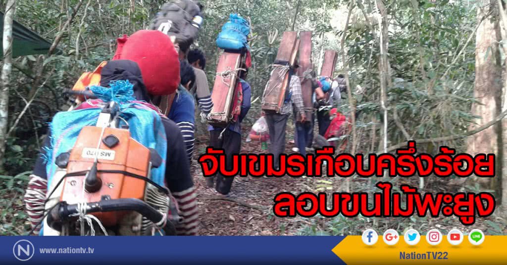 จับเขมรเกือบครึ่งร้อย
ลอบขนไม้พะยูง จับเขมรเกือบครึ่งร้อย
ลอบขนไม้พะยูง
