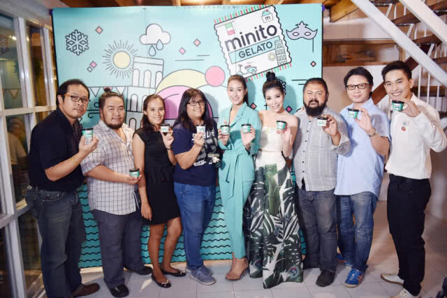 เปิดตัว ไอศกรีม Minito Gelato ของสาวสวย น้องมิ้น ชาลิดา พบปะพูดคุยกับ Blogger สายอาหาร