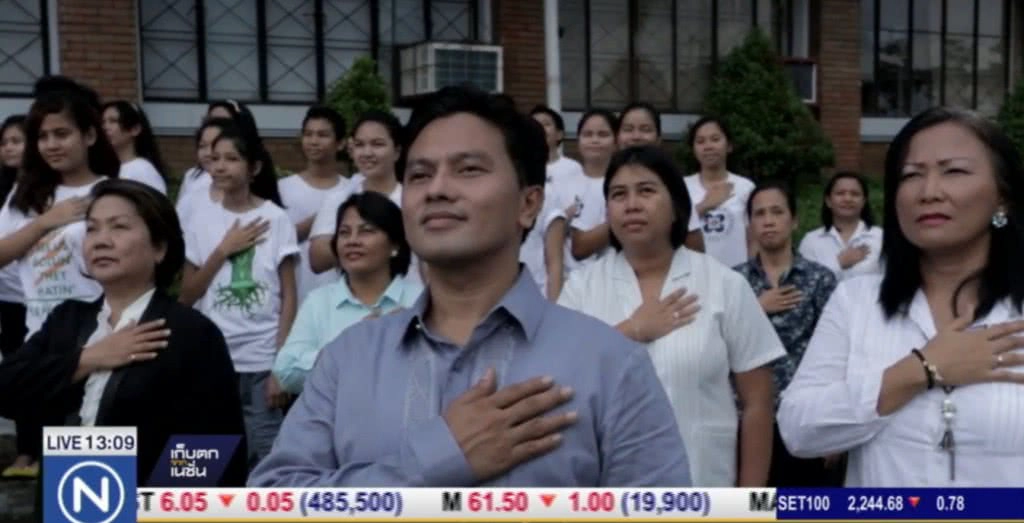 ฟิลิปปินส์เตรียมเอาผิดคนไม่ตั้งใจร้องเพลงชาติ