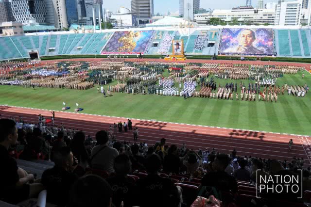 พระองค์โสม เสด็จแทนพระองค์ ในพิธีทบทวนคำปฏิญาณและสวนสนามลูกเสือ