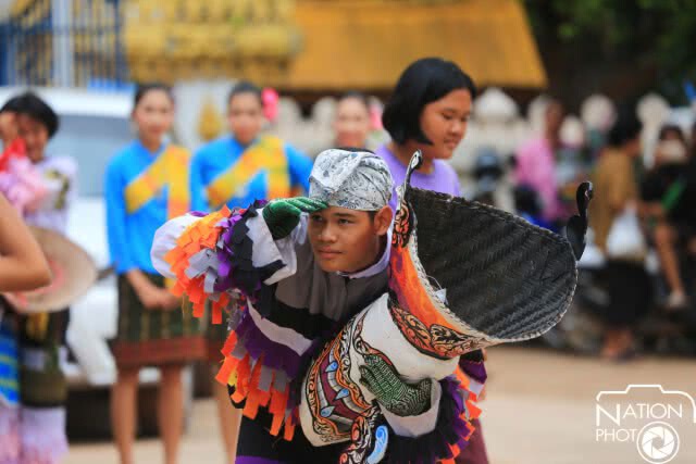 สีสันผีตาโขนโบราณ
