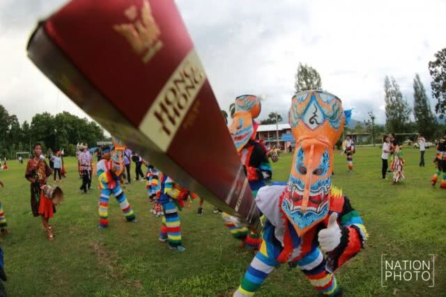 งานสืบสานประเพณีบุญหลวงและการละเล่นผีตาโขน วัดโพธิ์ศรี