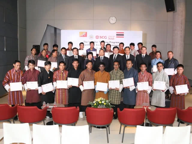 ก.แรงงาน จับมือ SCG ฝึกช่างชาวภูฏาน เชื่อมสัมพันธ์ไมตรีระหว่างประเทศ