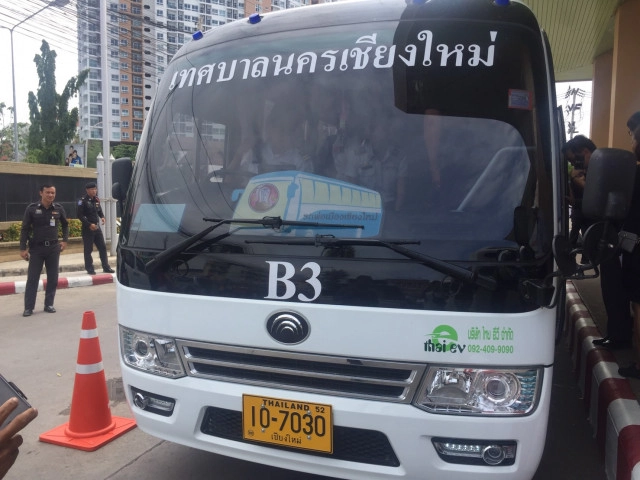 รถเมล์เชียงใหม่เปิดเส้นทางใหม่ สร้างแอพตรวจสอบเส้นทาง เวลาเดินรถ