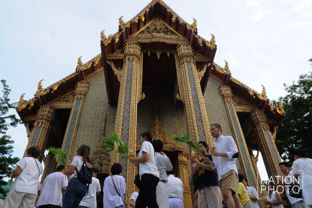 เวียนเทียนวันอาสาฬหบูชา ที่วัดราชบพิธสถิตมหาสีมารามราชวรวิหาร เวียนเทียนวันอาสาฬหบูชา ที่วัดราชบพิธสถิตมหาสีมารามราชวรวิหาร