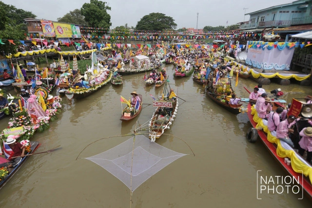ททท.อยุธยา จัดงานบุญเข้าพรรษา สัมผัสวิถีชีวิตสายน้ำ