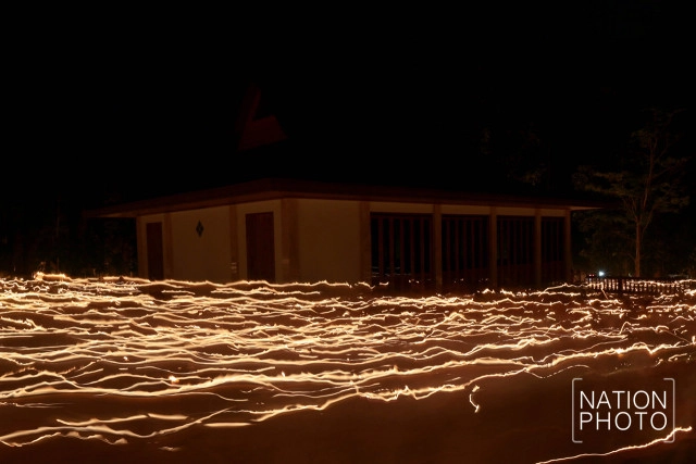 เข้าพรรษา กระจ่างด้วยแสงเทียน วัดทีไม่ใช้ไฟฟ้า หนึ่งเดียวในภูเก็ต