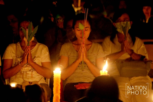 เข้าพรรษา กระจ่างด้วยแสงเทียน วัดทีไม่ใช้ไฟฟ้า หนึ่งเดียวในภูเก็ต