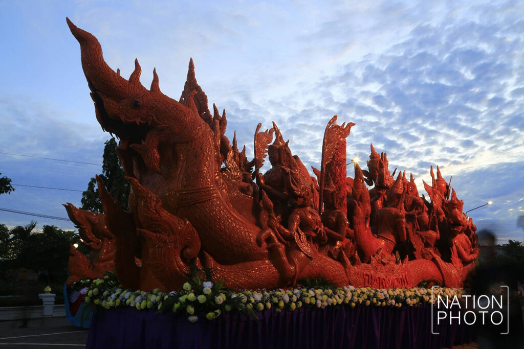 เริ่มแล้ว! อลังการงานสร้าง ประเพณีแห่เทียนพรรษาอุบลราชธานี