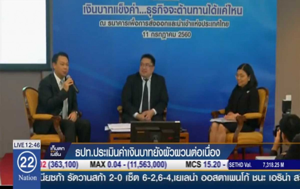 ธปท.ประเมินค่าเงินบาท ยังผันผวนต่อเนื่อง ธปท.ประเมินค่าเงินบาท ยังผันผวนต่อเนื่อง