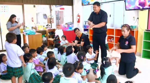 พิษณุโลก รณรงค์ ป้องกันโรคมือ เท้า ปาก ในศูนย์เด็กเล็ก
