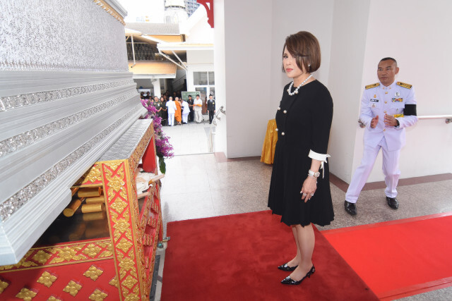 ทูลกระหม่อมหญิงอุบลรัตนฯ เสด็จพระราชทานเพลิงศพ ฐิติมา (สุตสุนทร) กฤษณายุธ