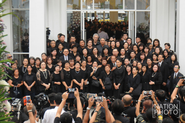 ทูลกระหม่อมหญิงอุบลรัตนฯ เสด็จพระราชทานเพลิงศพ ฐิติมา (สุตสุนทร) กฤษณายุธ
