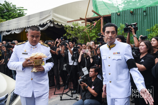 พระองค์เจ้าโสมสวลี 
พระราชทานดอกไม้จันทน์ ณาปนกิจ ชุมพร เทพพิทักษ์