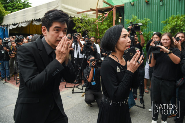 ภาพชุด พิธีฌาปนกิจ ชุมพร เทพพิทักษ์