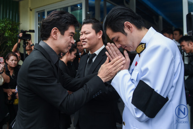 ภาพชุด พิธีฌาปนกิจ ชุมพร เทพพิทักษ์